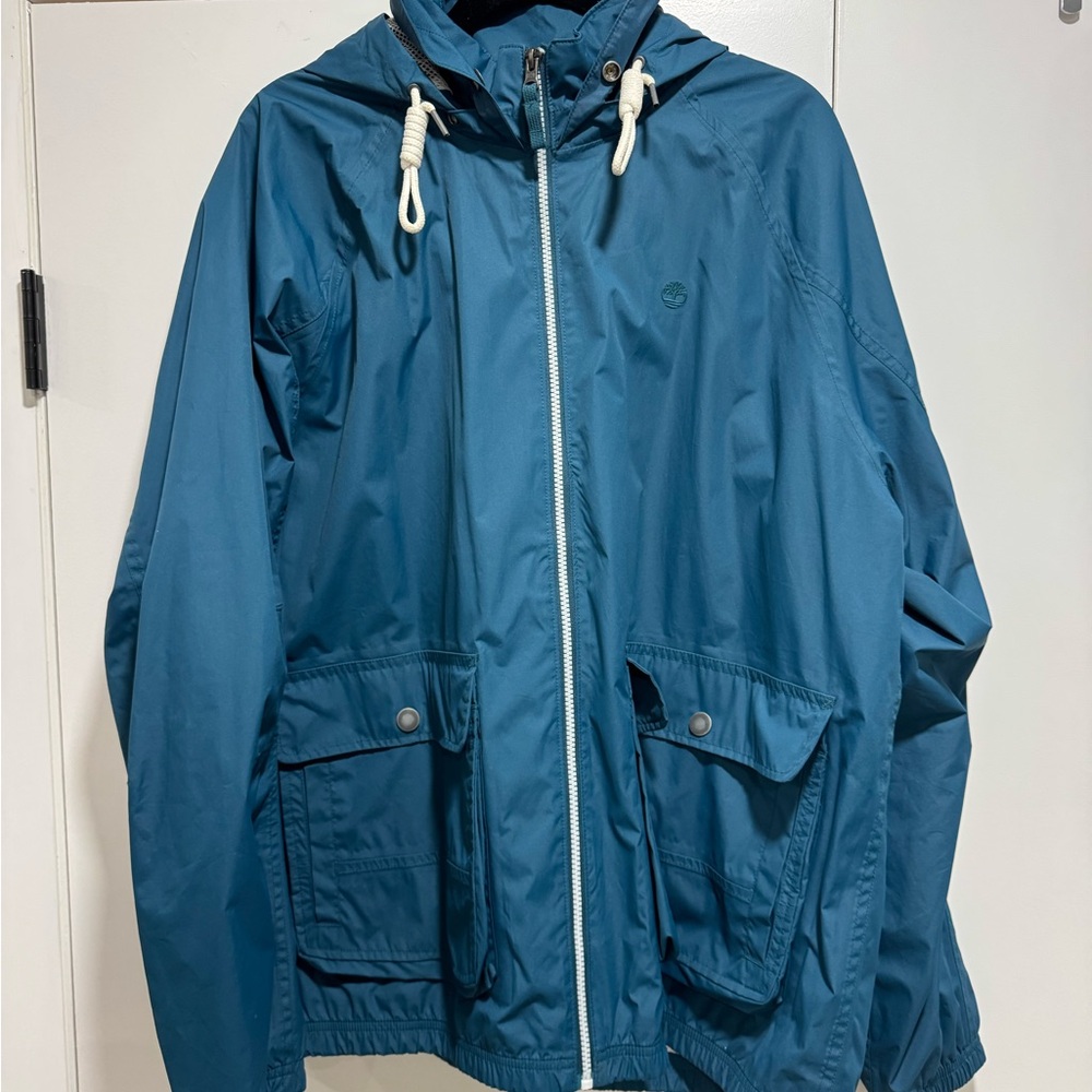 Timberland Men's Hooded Rain Jacket